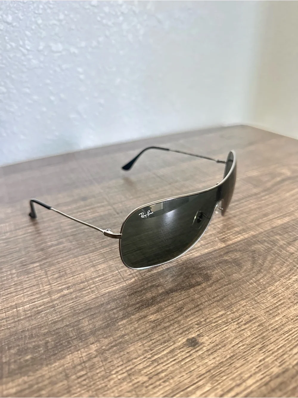 Ray-Ban Shield Sunglasses RB3211 Men’s Large- perfect condition!